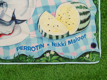 Load image into Gallery viewer, Nikki Maloof - Blue Picnic Portable Blanket
