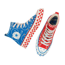 Load image into Gallery viewer, Nina Chanel Abney x Converse - Chuck 70 (Red/Bue) Shoes
