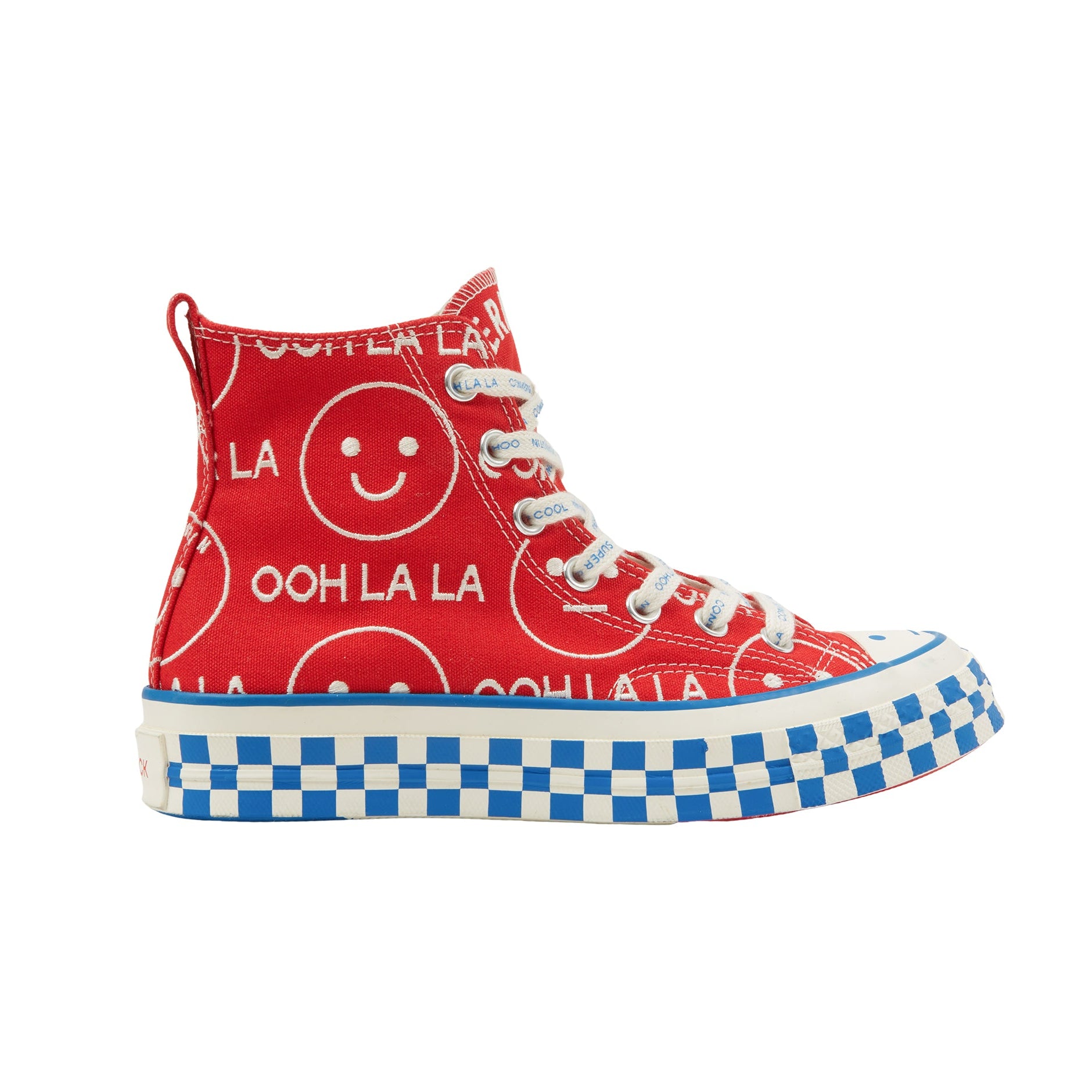 Nina Chanel Abney x Converse - Chuck 70 (Red/Blue) Shoes