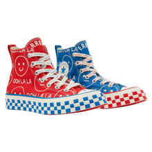 Load image into Gallery viewer, Nina Chanel Abney x Converse - Chuck 70 (Red/Bue) Shoes

