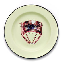 Load image into Gallery viewer, Toiletpaper (Maurizio Cattelan x Pierpaolo Ferrari) - Enamel Plate (Eye)
