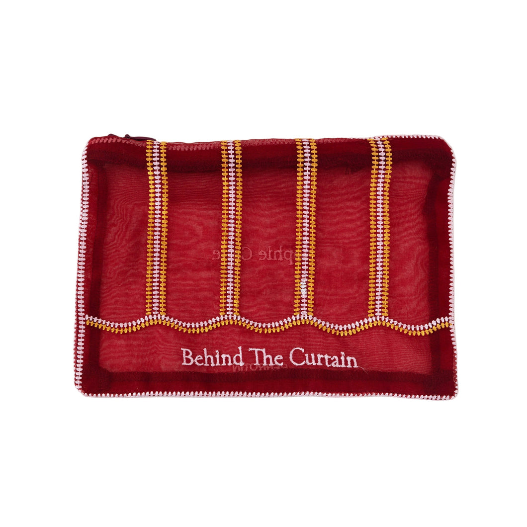 Sophie Calle - Behind the Curtain - Zipper Pouch