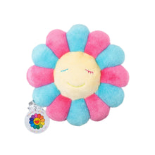 Load image into Gallery viewer, Takashi Murakami - Flower Pillow - Pink &amp; Blue (60cm)
