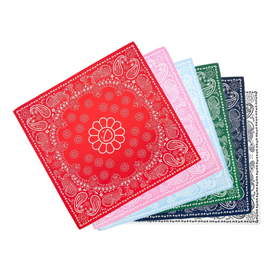 Takashi Murakami - Flower Paisley Bandana (Assorted Colors)