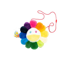 Load image into Gallery viewer, Takashi Murakami - Plush Rainbow Flower Pochette
