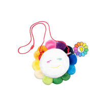 Load image into Gallery viewer, Takashi Murakami - Plush Rainbow Flower Pochette
