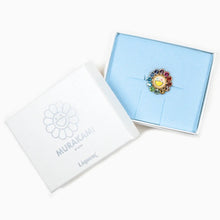 Load image into Gallery viewer, Takashi Murakami x Liquem - Flower Lapel Pin (Rainbow)
