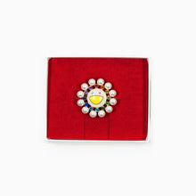 Load image into Gallery viewer, Takashi Murakami x Liquem - Pearl Flower Lapel Pin
