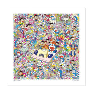 Takashi Murakami - On an Endless Journey on a Time Machine with the Author Fujiko. F. Fujio!