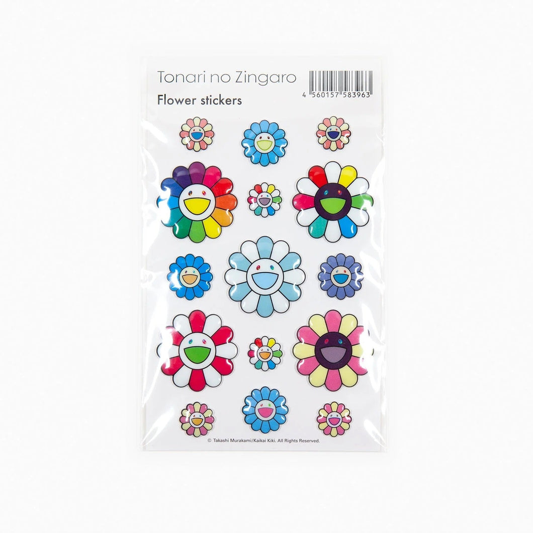Takashi Murakami - Sticker - Bubbling Flowers (Assorted Sheet)