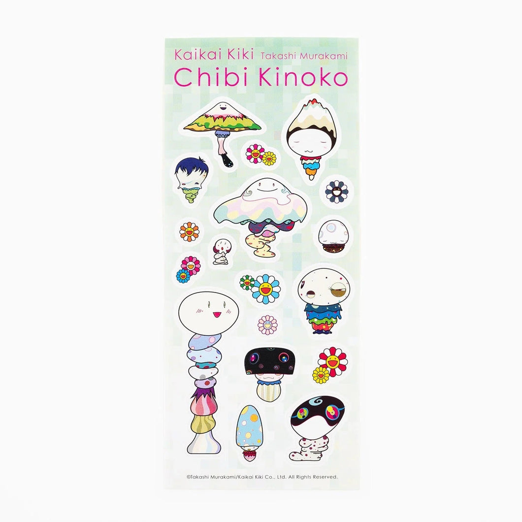 Takashi Murakami - Stickers - Chibi Kinoko