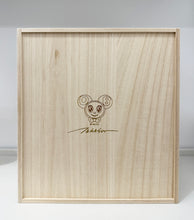 Load image into Gallery viewer, Takashi Murakami - DOB-kun (Light Blue) Paulownia Box Edition
