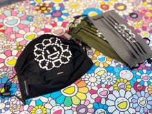 Load image into Gallery viewer, Takashi Murakami - FACE MASK FLOWER (Gray)
