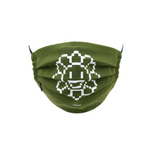 Load image into Gallery viewer, Takashi Murakami - Flower Face Mask (Moss Green)
