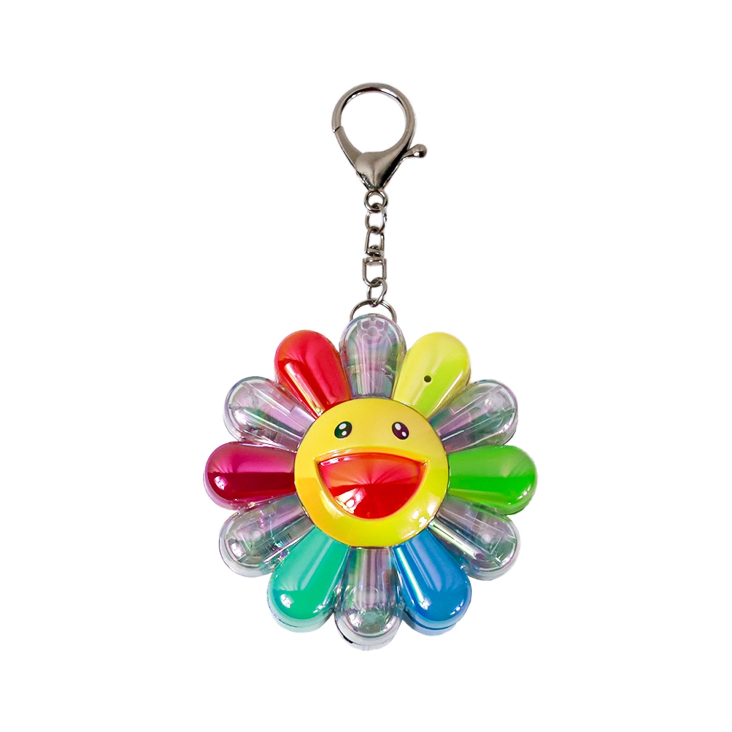Takashi Murakami - Flower Go Walk Game - Aurora: Multi x White (with Collectible Trading Card)