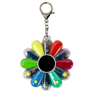 Takashi Murakami - Flower Go Walk Game - Aurora: Multi x White (with Collectible Trading Card)