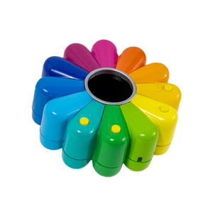 Takashi Murakami - Flower Go Walk Game - Rainbow x Clear (with Collectible Trading Card)
