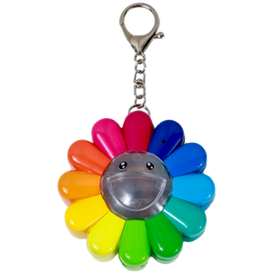 Takashi Murakami - Flower Go Walk Game - Rainbow x Clear (with Collectible Trading Card)