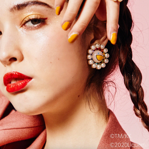 Takashi Murakami x Liquem - Pearl Flower Earrings (Clip-On)