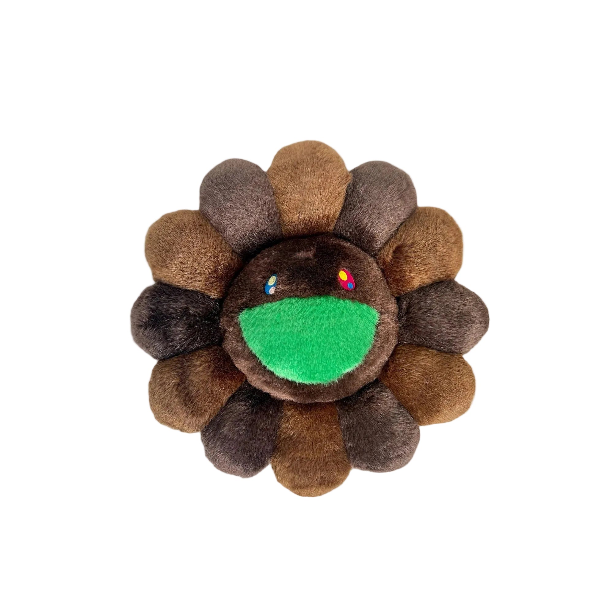 Takashi Murakami - Flower Pillow - Brown (30cm)