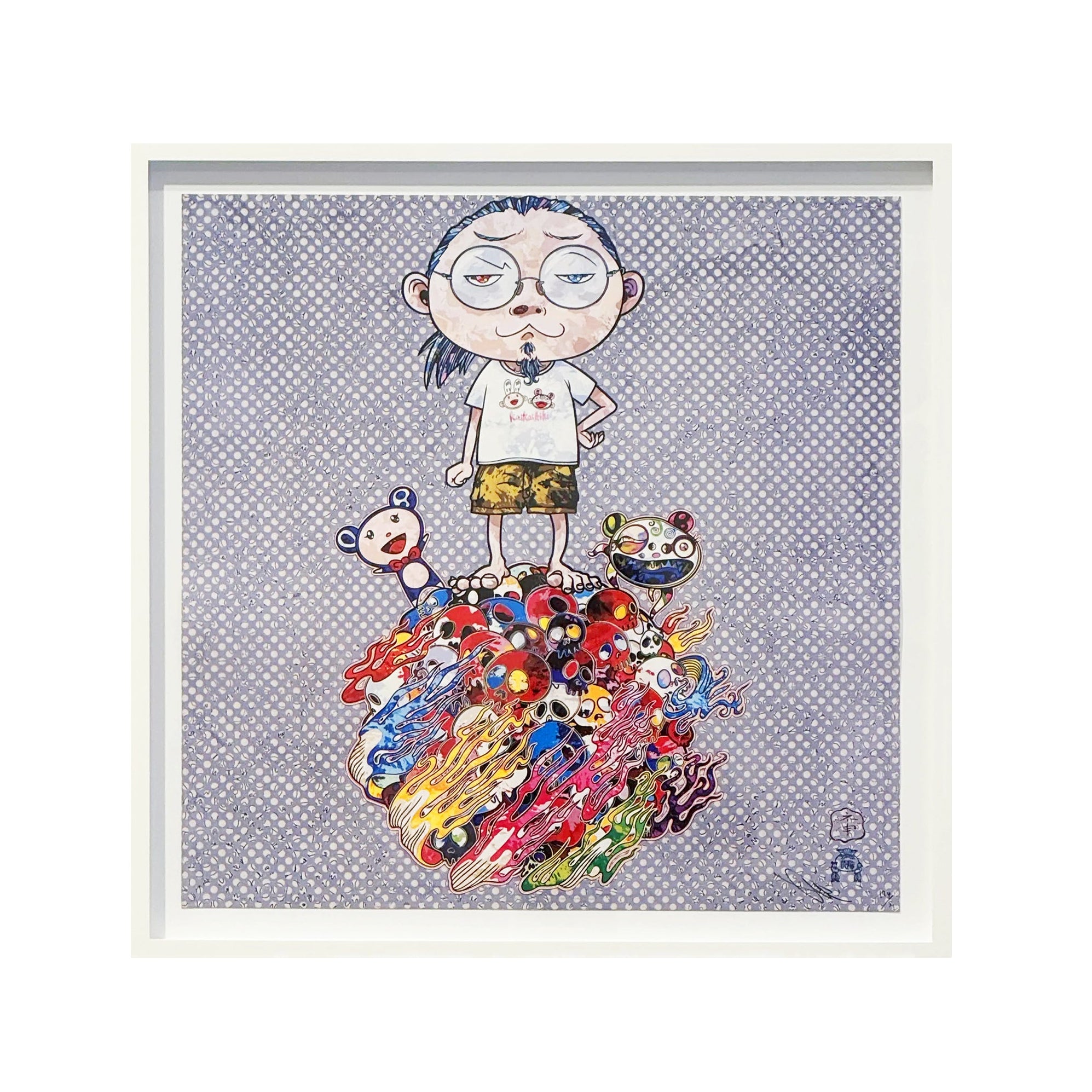 Takashi Murakami - Me and the Mr. DOBs, 2013 (Framed)