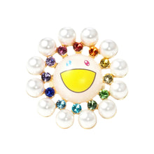 Load image into Gallery viewer, Takashi Murakami x Liquem - Pearl Flower Lapel Pin
