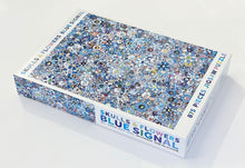 Load image into Gallery viewer, Takashi Murakami - Jigsaw Puzzle - Skulls &amp; Flowers Blue Signal
