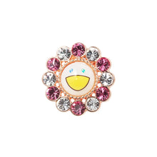 Load image into Gallery viewer, Takashi Murakami x Liquem - Flower Lapel Pin (Pink x White)
