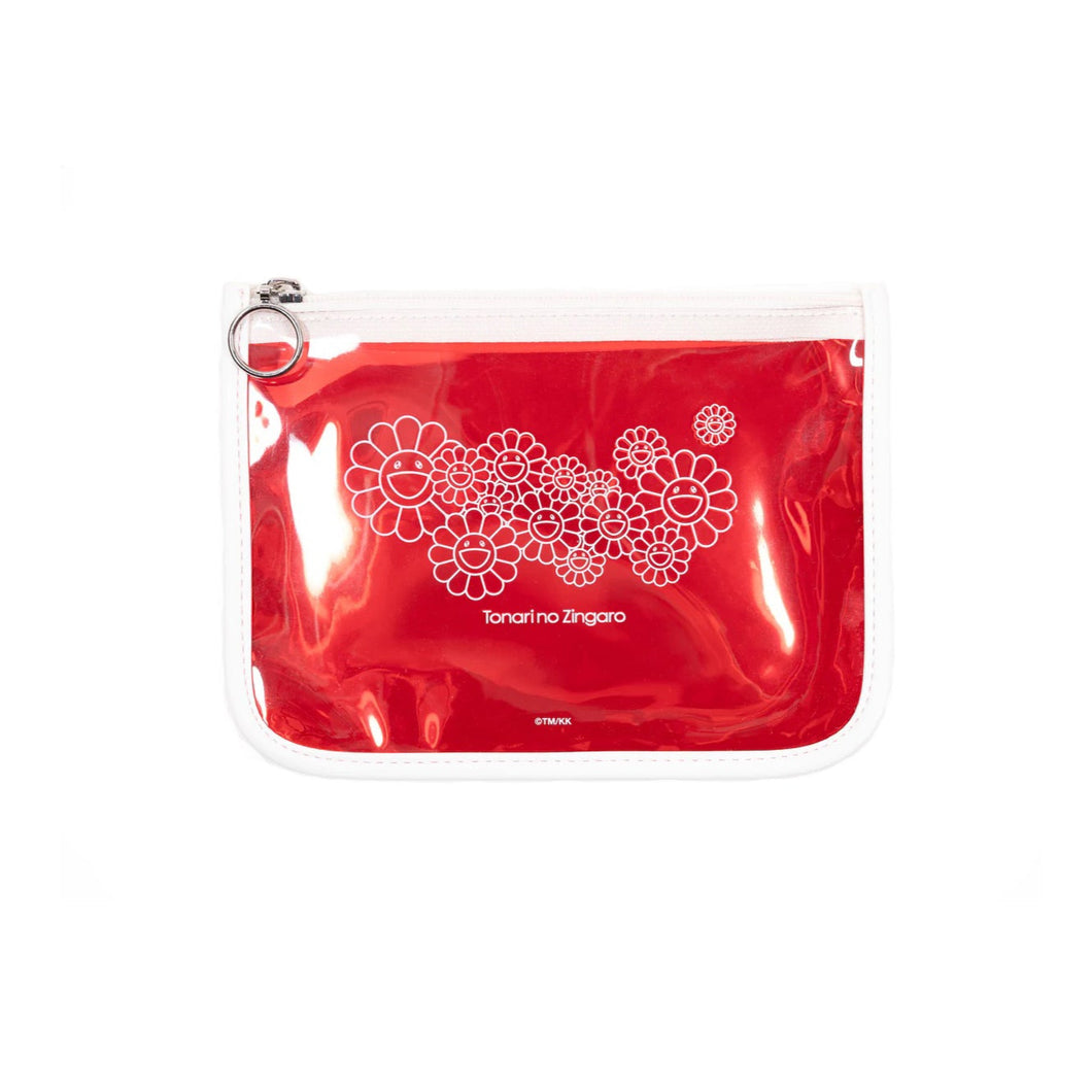 Takashi Murakami - Flower Zipper Pouch (Red)