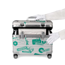 Load image into Gallery viewer, Daniel Arsham x RIMOWA - Eroded Turntable (Silver)
