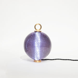 Jean-Michel Othoniel - Perle Lamp - Alessandrita Améthyste Mica (15cm)