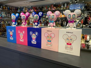 Takashi Murakami - DOB-kun (Light Pink) Paulownia Box Edition