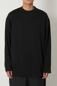 Izumi Kato x D-VEC Almost Black - Cotton Plating Long Sleeve Shirt