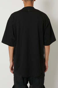 Izumi Kato x D-VEC Almost Black - Cotton Plating Short T-Shirt