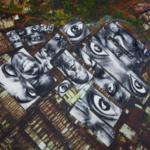 JR - 28mm, Women Are Heroes, Action in Kibera Slum, General View Nairobi, Kenya, 2009