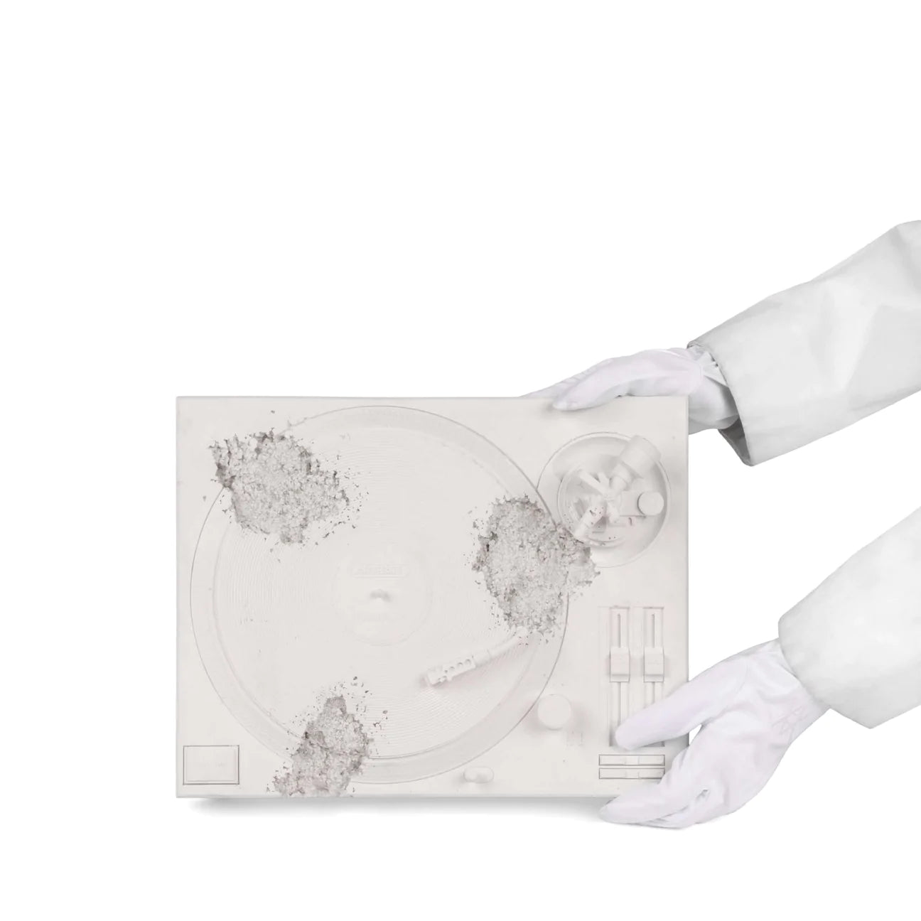 Daniel Arsham x RIMOWA - Eroded Turntable (Silver)