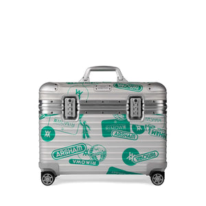 Daniel Arsham x RIMOWA - Eroded Turntable (Silver)