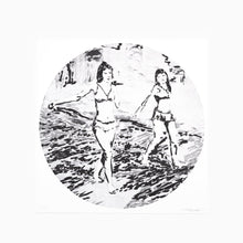 Load image into Gallery viewer, Claire Tabouret x Alex Somers x Aska Matsumiya - Light Past Blue Vinyl Record + Print

