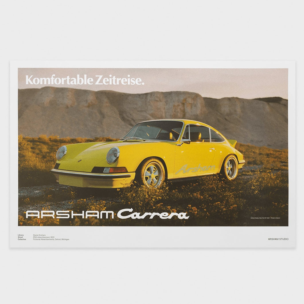 Daniel Arsham - Fictional Advertisement Poster - RSA (Individual)
