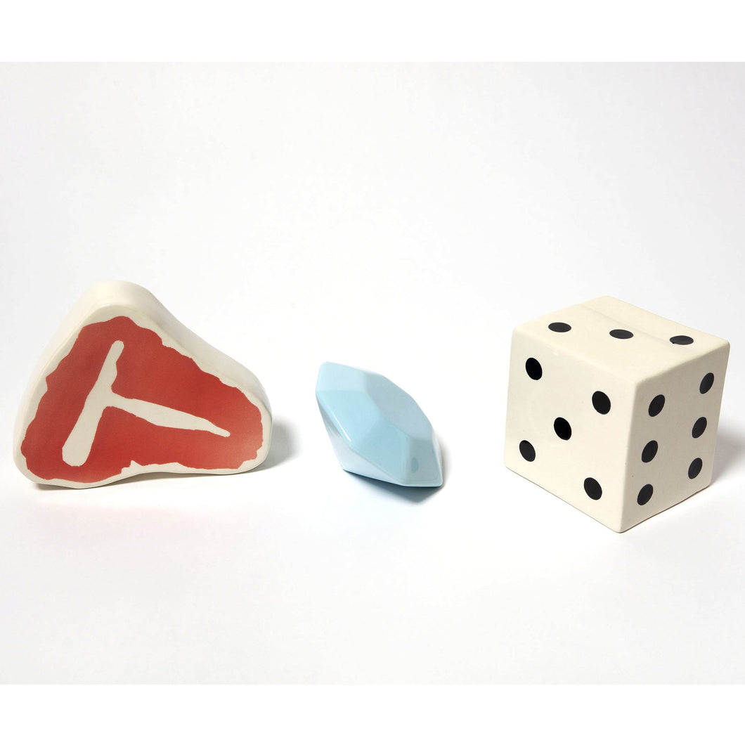 Gabriel Rico - Yardstick I (Diamond, Dice, Steak), 2019