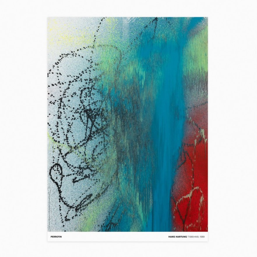 Hans Hartung - T1989-K49, 1989
