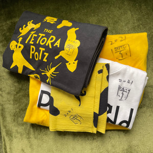 Izumi Kato - The Tetorapotz - Short Sleeve T-Shirt (Yellow)