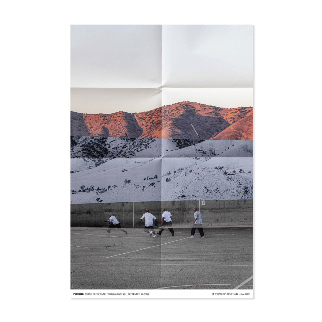 JR - Tehachapi, Mountain, USA (Exhibition Poster)