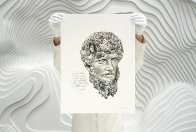 Daniel Arsham - Eroded Classical Prints (Set of 3)