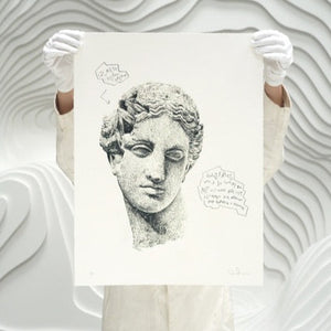 Daniel Arsham - Eroded Classical Prints (Set of 3)