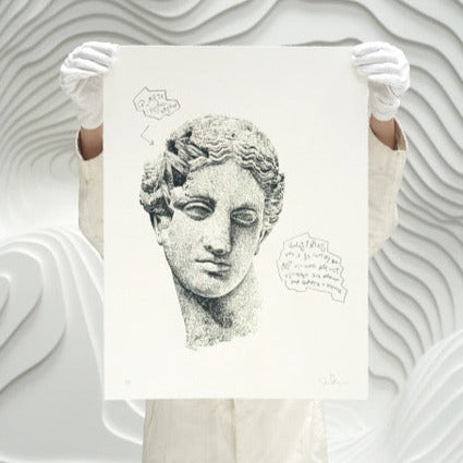 Daniel Arsham - Eroded Classical Prints (Set of 3)