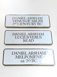 Daniel Arsham - Eroded Classical Prints (Set of 3)
