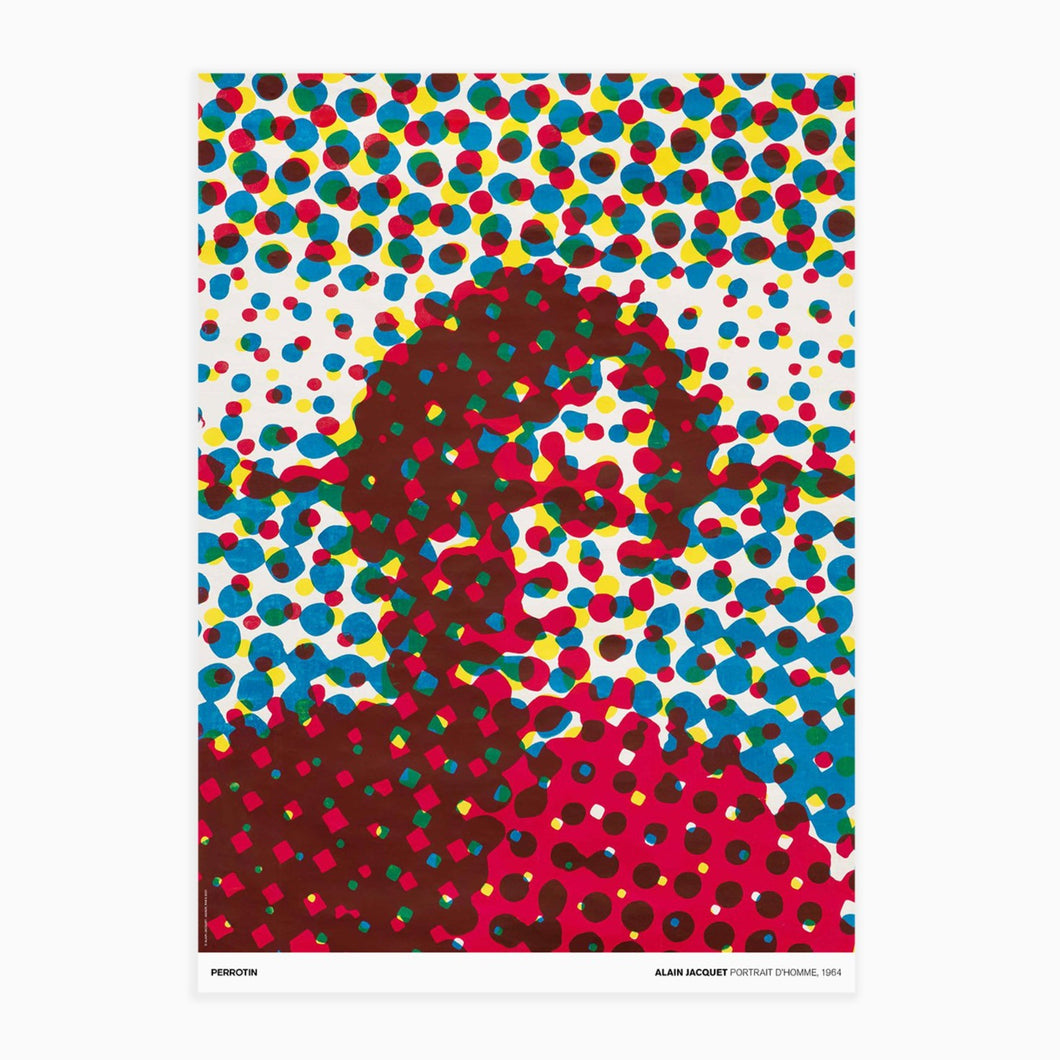 Alain Jacquet - Portrait d'Homme, 1964