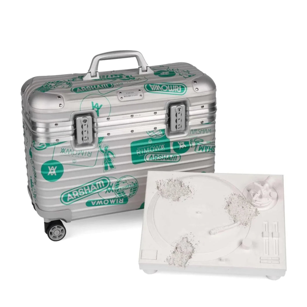 Daniel Arsham x RIMOWA - Eroded Turntable (Silver)