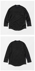 Izumi Kato x D-VEC Almost Black - Cotton Plating Long Sleeve Shirt